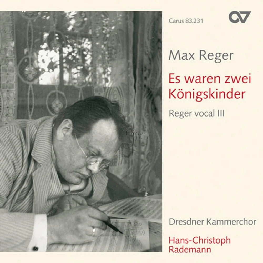 REGER,M.: Es waren zwei Konigskinder - Reger vocal III (CD)