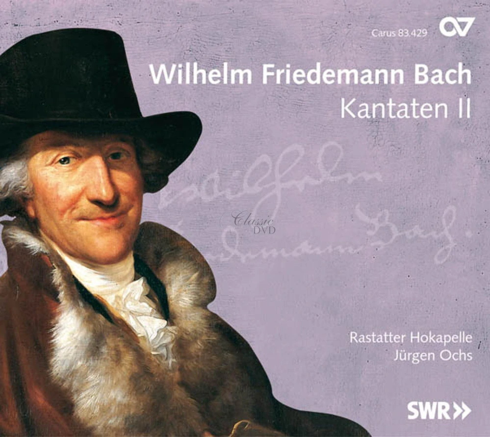 BACH,W.F.: Cantatas Vol. II (CD)