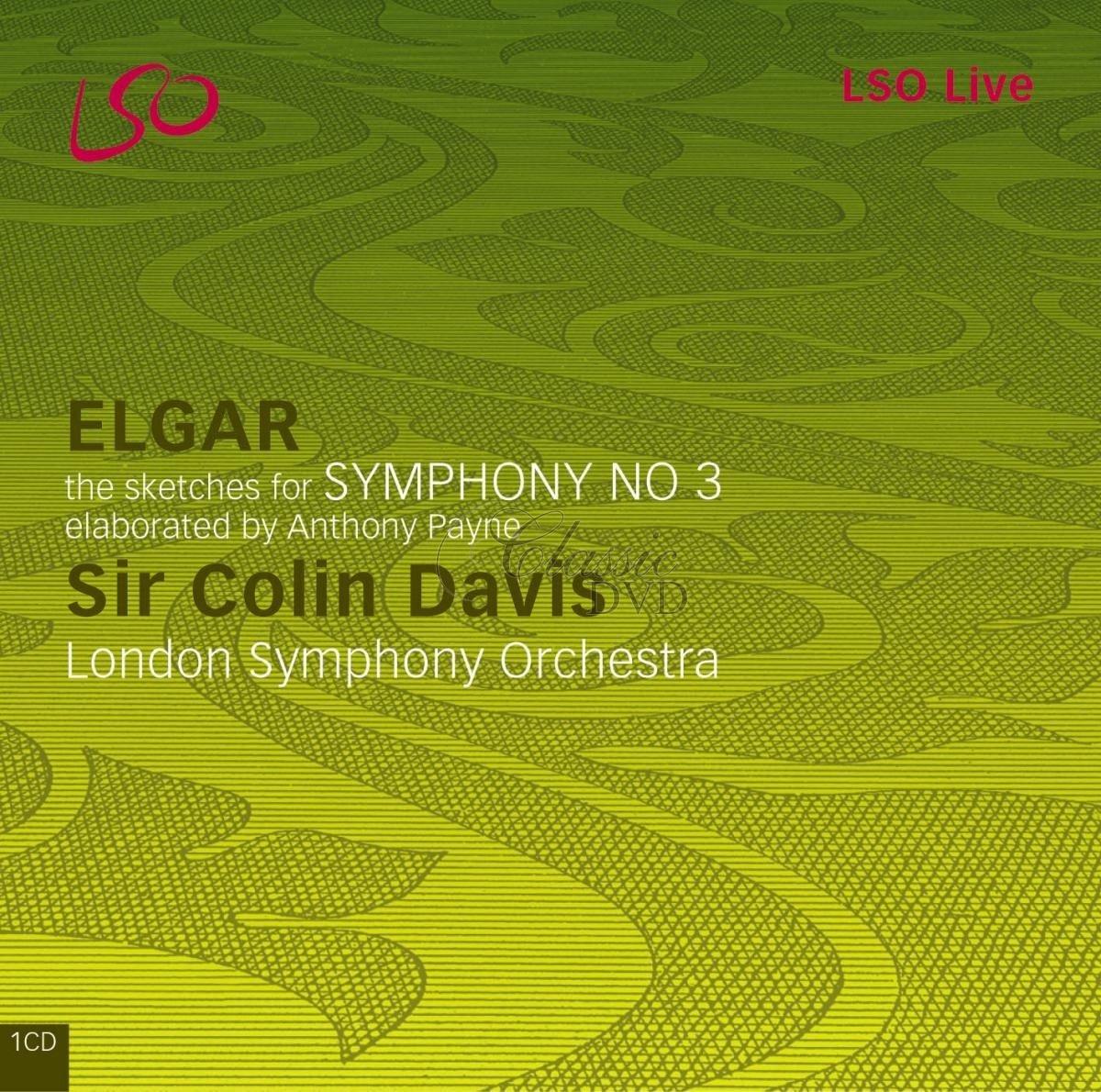 ELGAR,E.: Symfonie 3. Colin Davis / London Symphony Orchestra (CD)