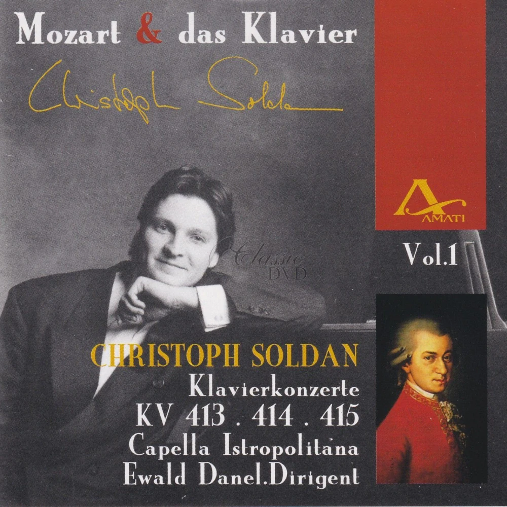 MOZART,W.A.: Piano concertos Vol.1 (CD)