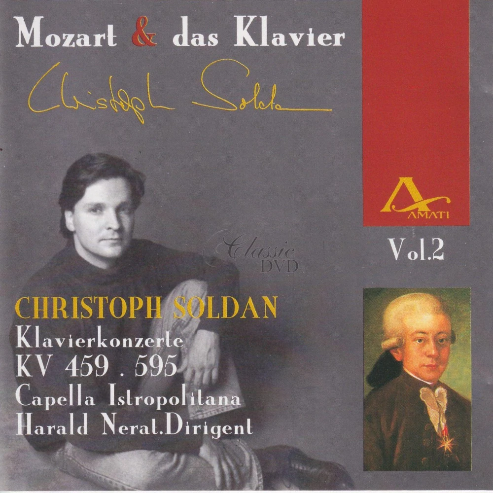 MOZART,W.A.: Piano concertos Vol.2 (CD)