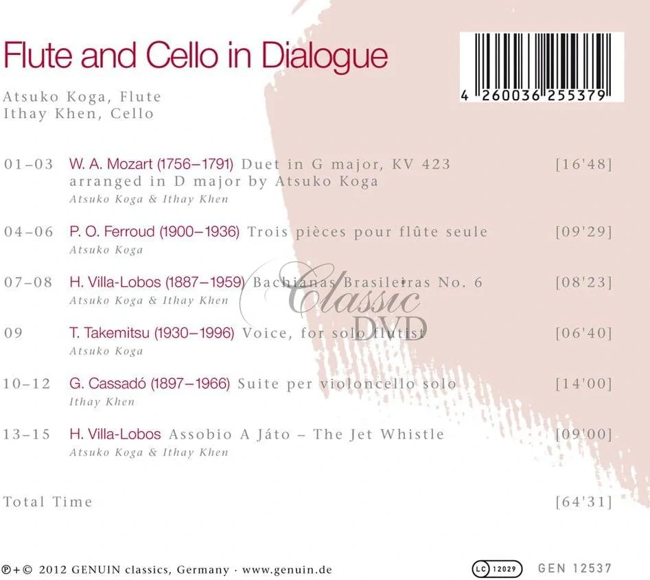 Flute and Cello in Dialogue (CD)