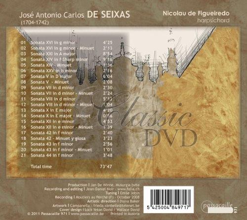 DE SEIXAS,J.: Sonatas (CD)