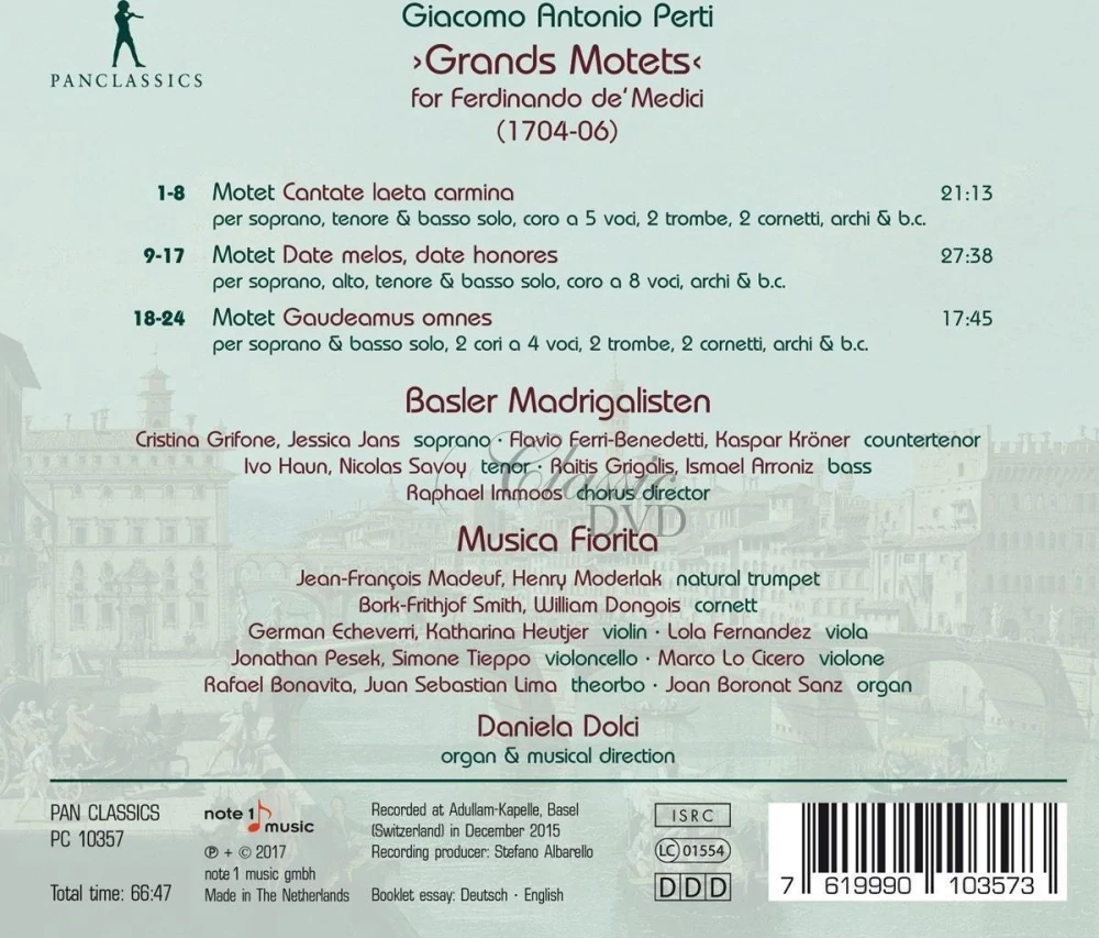 Giacomo Antonio Perti: Grands Motets (CD)