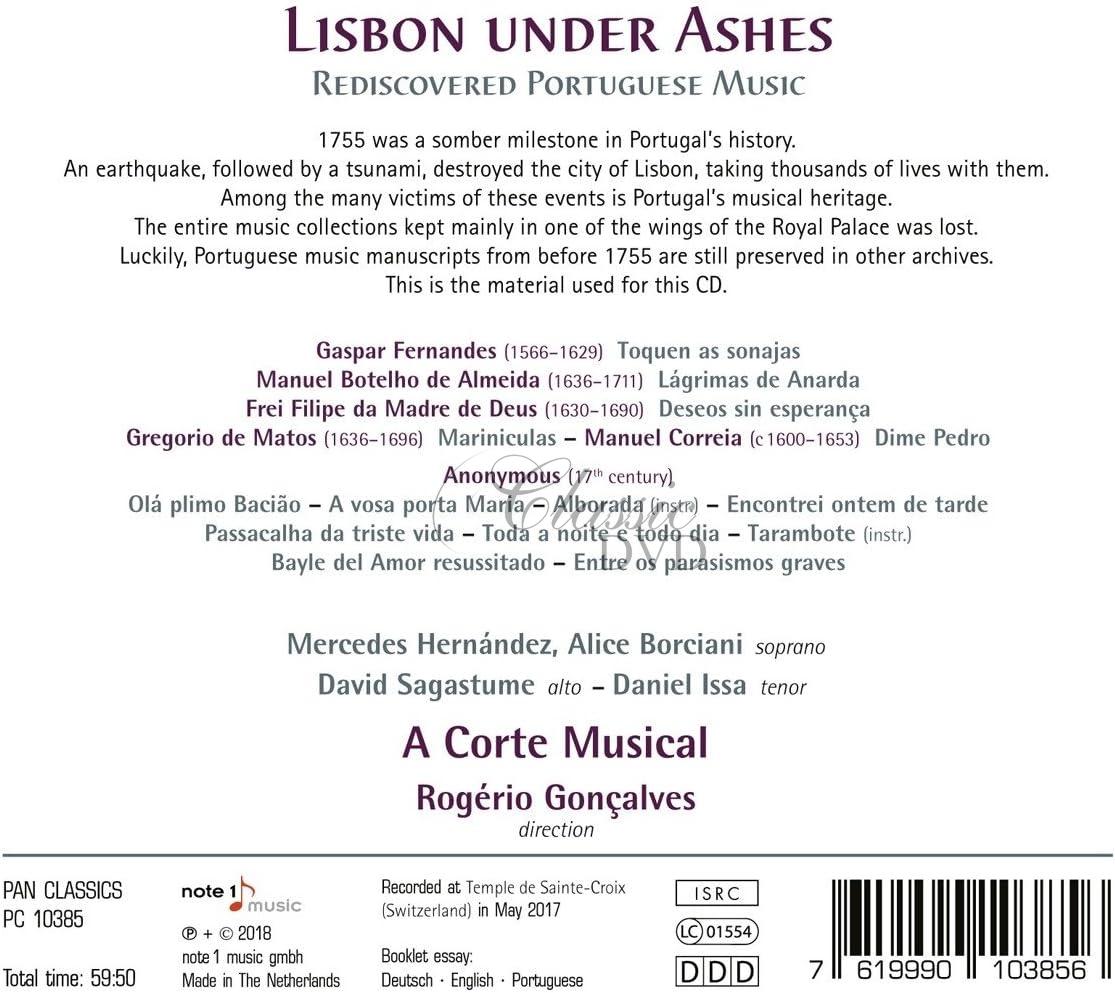 Lisbon Under Ashes: Rediscovered Portuguese Music (CD)