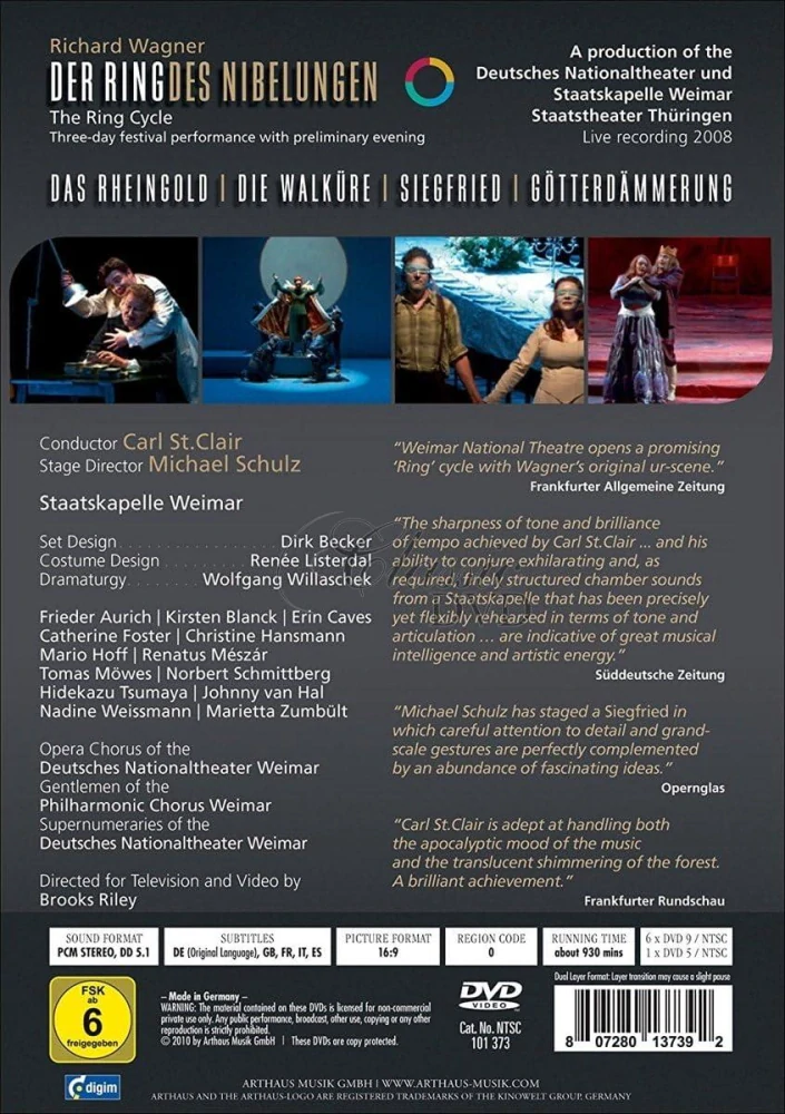 WAGNER,R.: Der Ring des Nibelungen - Prsten Nibelungů (7DVD)