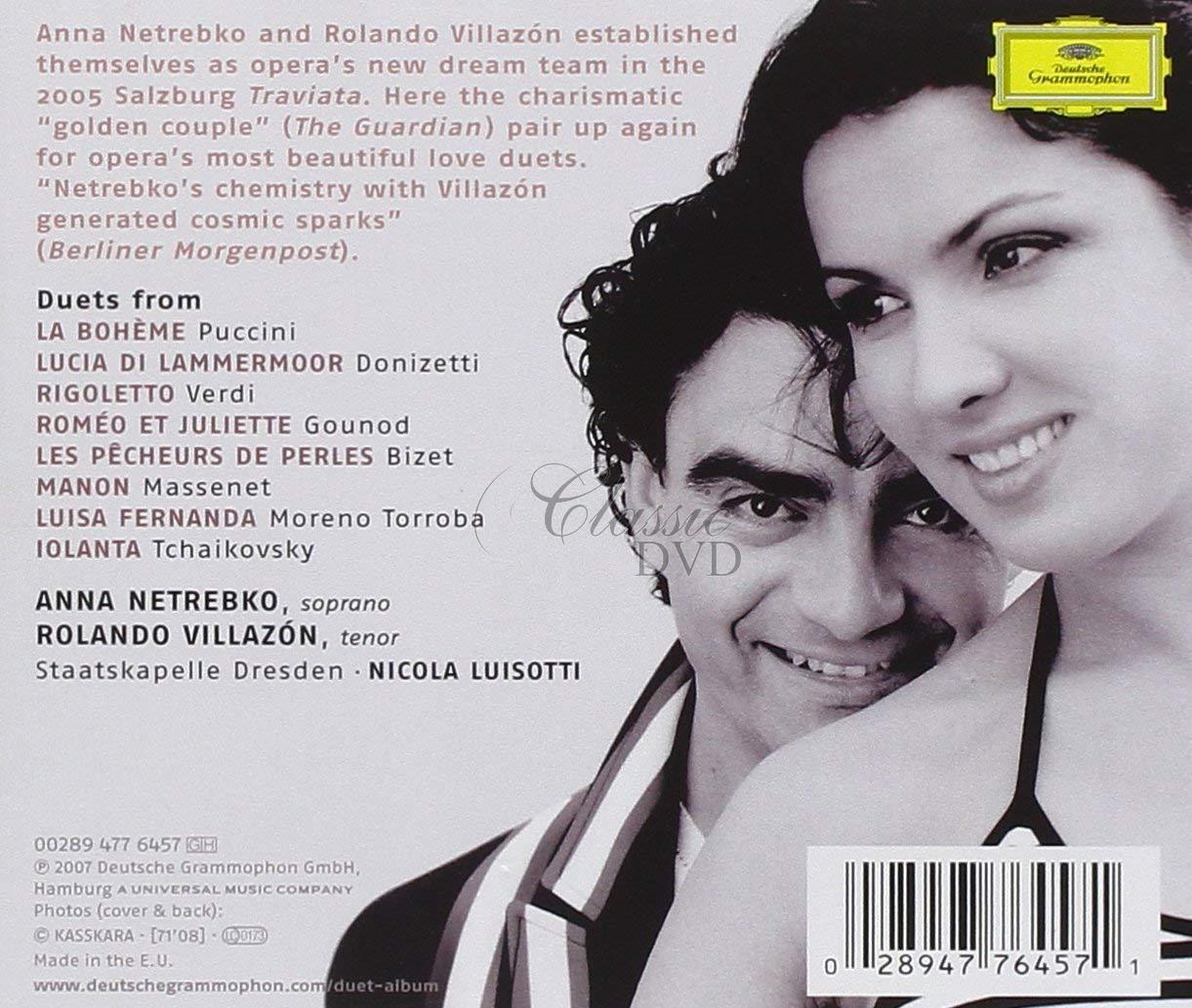 ANNA NETREBKO & ROLANDO VILLAZÓN: Duety (CD)
