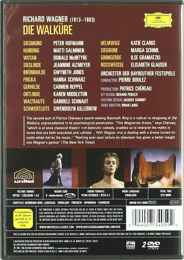 WAGNER,R.: Die Walküre - Valkýra. Gwyneth Jones · Jeannine Altmeyer (2DVD)