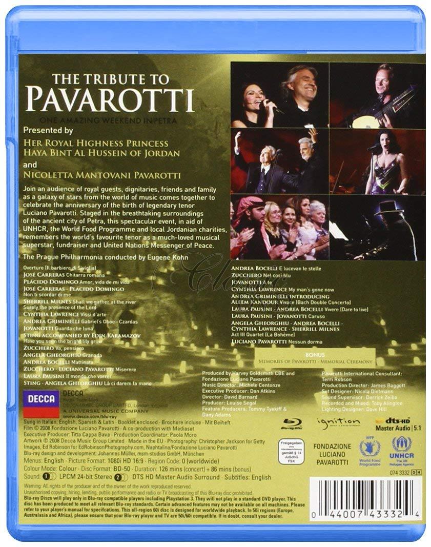 A TRIBUTE TO PAVAROTTI (Blu-ray)