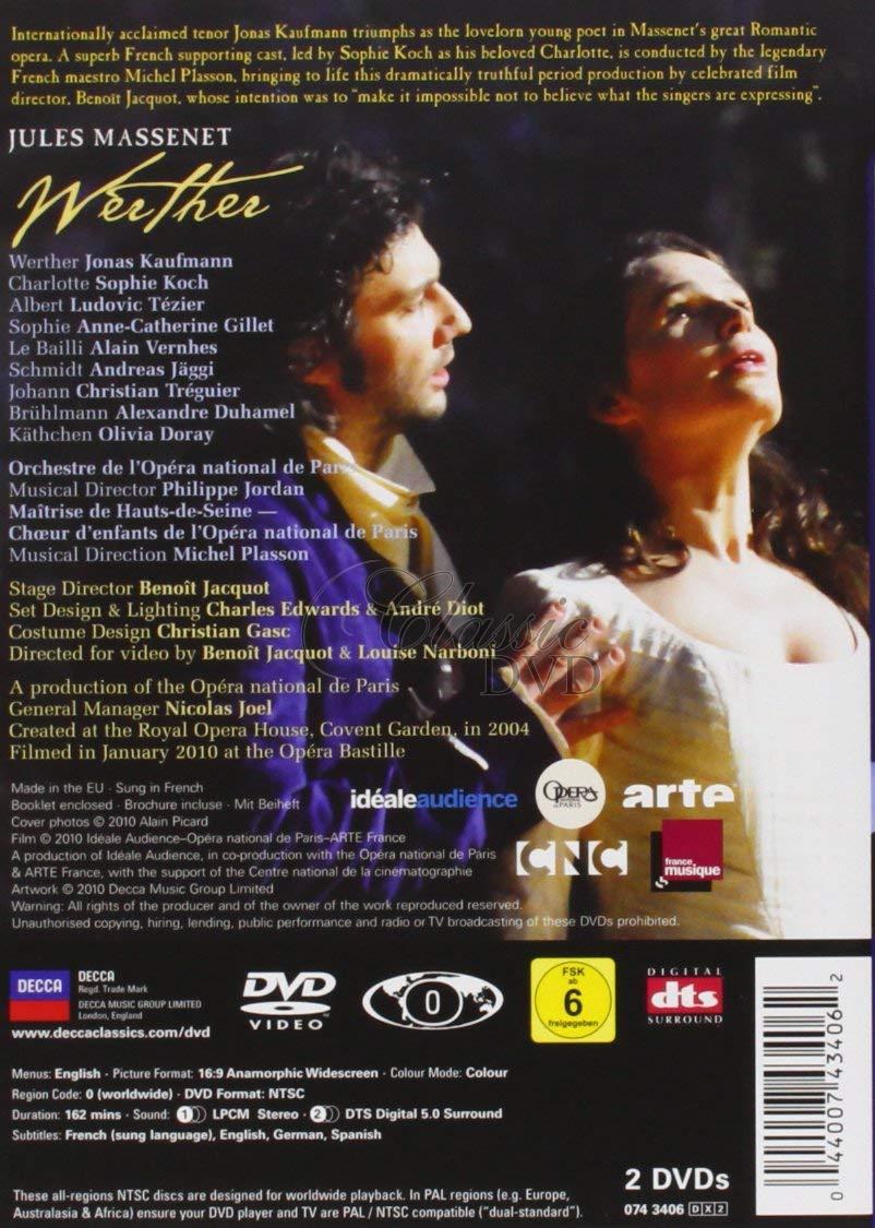 MASSENET,J.: Werther - Jonas Kaufmann · Sophie Koch (2DVD)