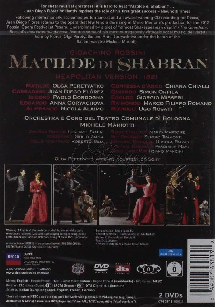 Rossini: Matilde di Shabran - Olga Peretyatko, Juan Diego Flórez (2DVD)