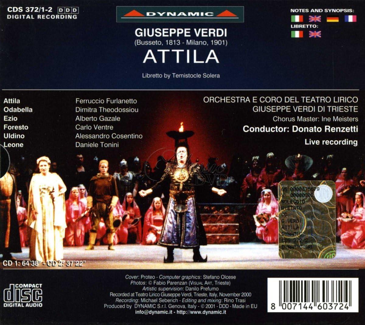 VERDI,G.: Attila - Kompletní opera (2CD)