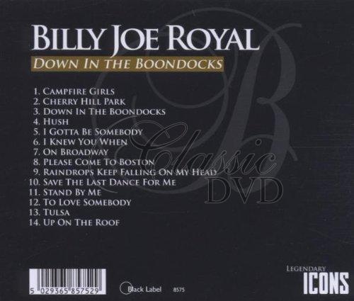 BILLY JOE ROYAL: Down In The Boondocks - originální nahrávky (CD)