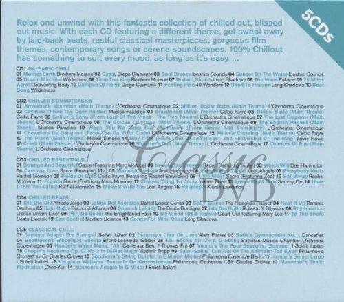 100% CHILLOUT: Essential Chillout Tunes (5CD)