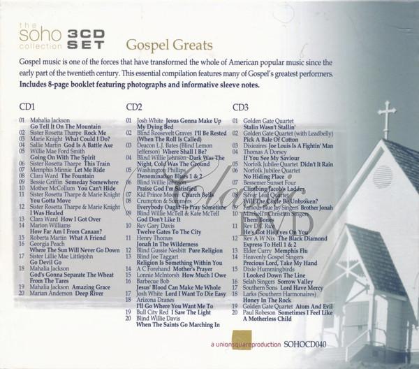 GOSPEL GREATS Ultimate Collection (3CD)