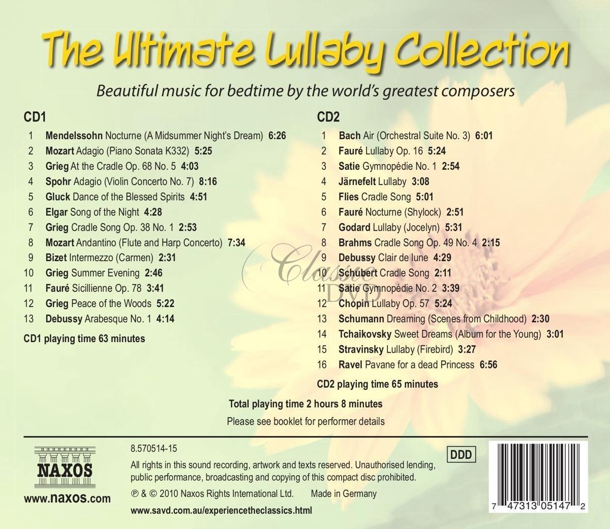 THE ULTIMATE LULLABY COLLECTION: Ukolébavky (2CD)