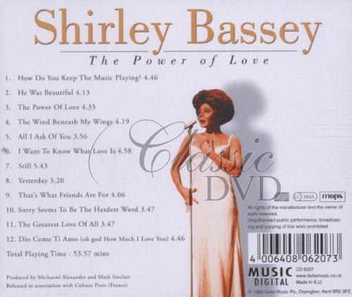 SHIRLEY BASSEY.: The power of love - Originální nahrávky (CD)