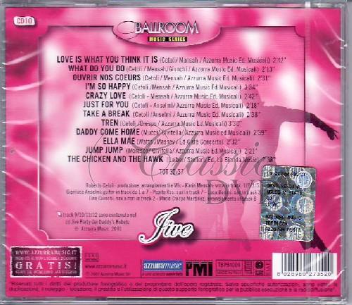 BALLROOM: Společenské tance - JIVE (CD)