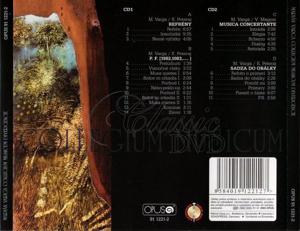COLLEGIUM MUSICUM & MARIAN VARGA Divergencie (2CD)