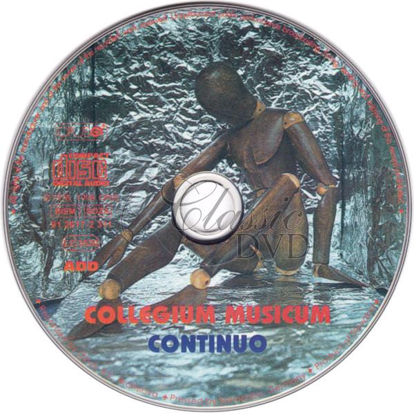 COLLEGIUM MUSICUM: Continuo (CD)