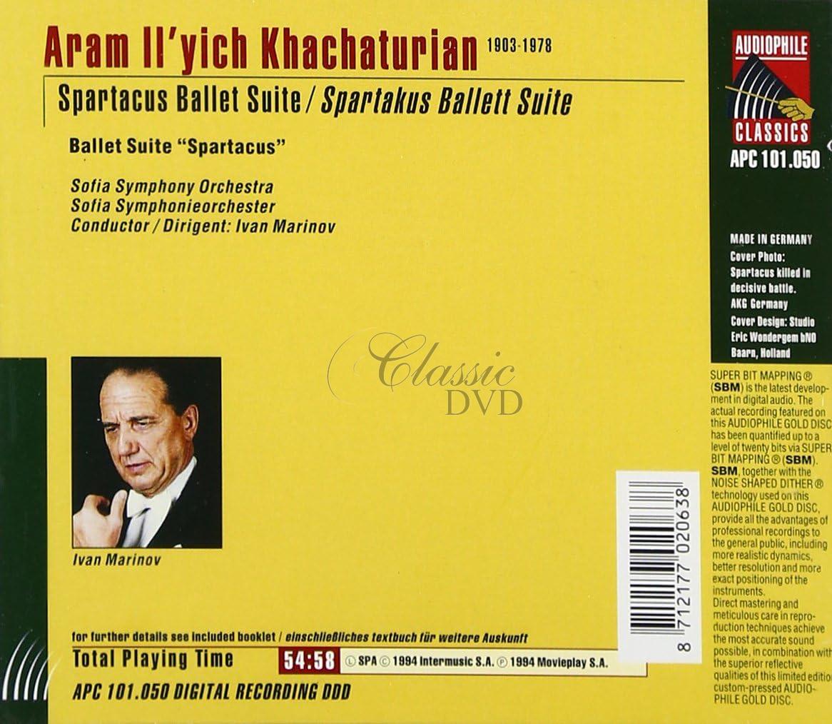 CHAČATURJAN,A.: Spartacus Suite / Khachaturian (CD)
