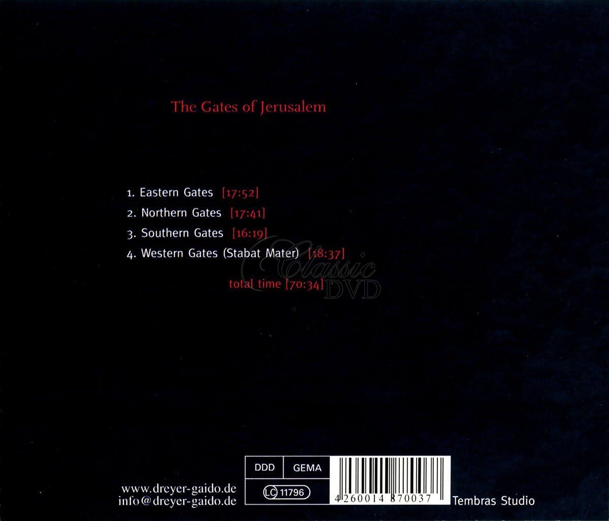 KUTAVICIUS,B.: The Gates Of Jerusalem (CD)