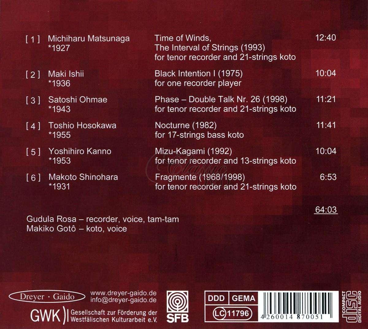 CONTEMPORARY JAPANESE MUSIC - Double Talk (CD)