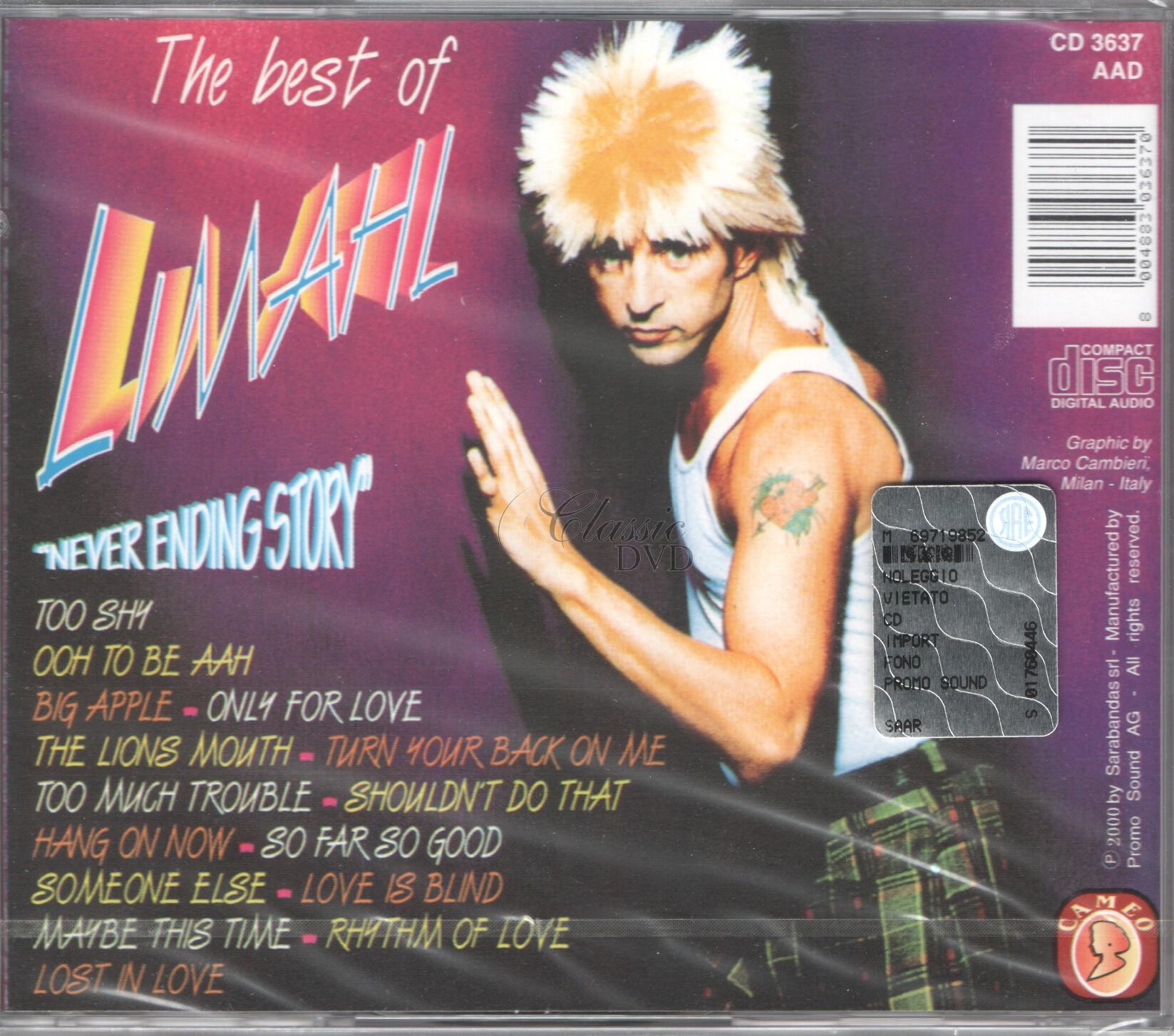 LIMAHL The best of - Never Ending Story / Originální nahrávky (CD)