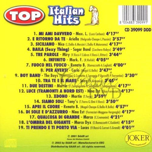 TOP ITALIAN HITS (CD)
