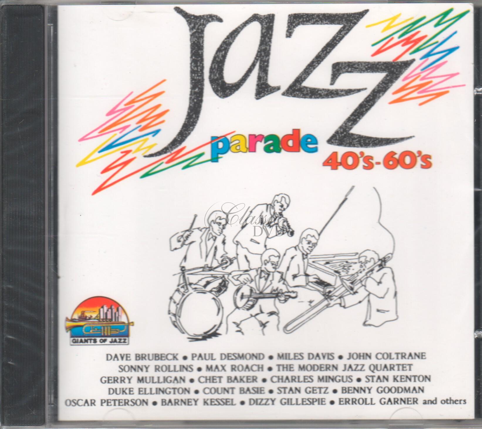 JAZZ PARADE: 40's & 50's - Originální nahrávky (CD)