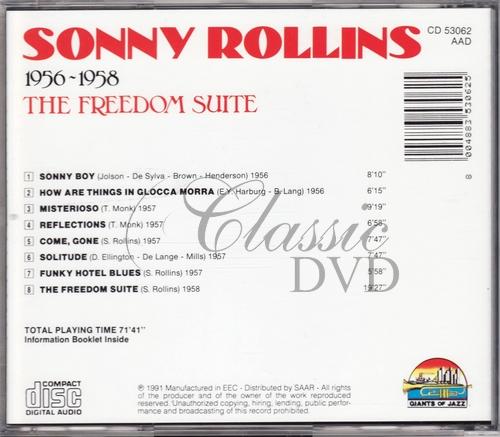 SONNY ROLLINS: The Freedom Suite (CD)