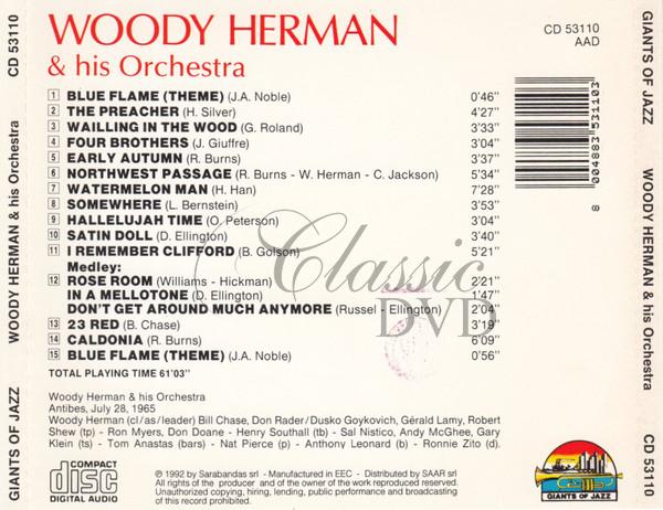WOODY HERMAN: And his orchestra (CD)