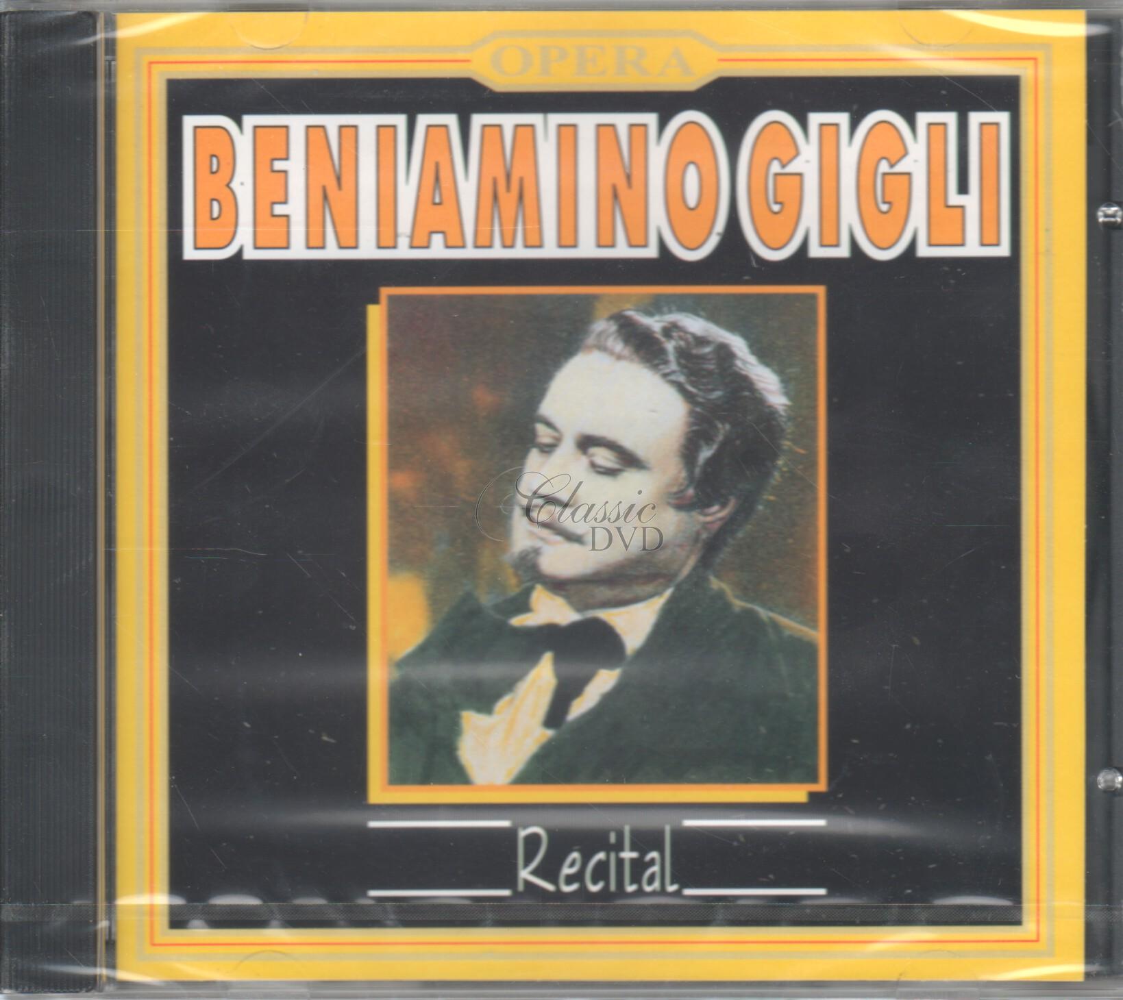 BENGIAMINO GIGLI: Recital (CD)