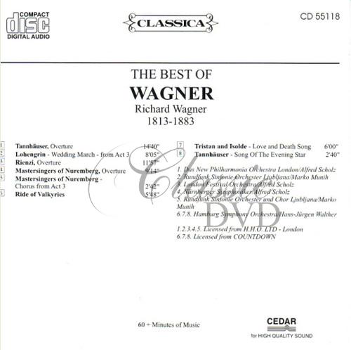 WAGNER,R.: The Best Of - Nejznámější skladby (CD)