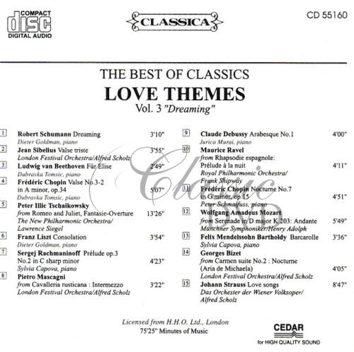 THE BEST OF CLASSICS - LOVE THEMES (CD)