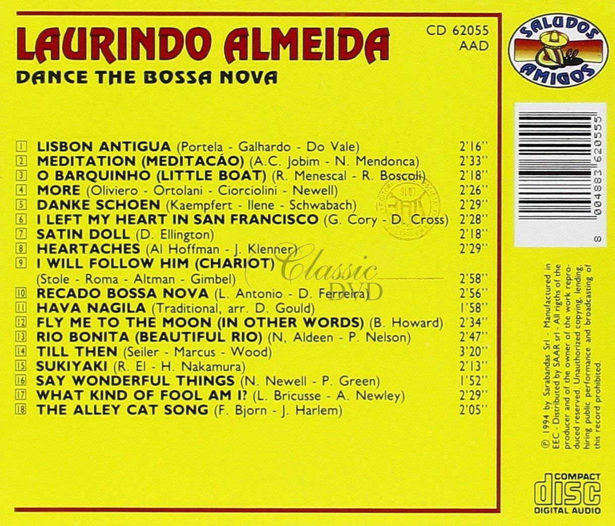 LAURINDO ALMEIDA: Dance the Bossa Nova (CD)