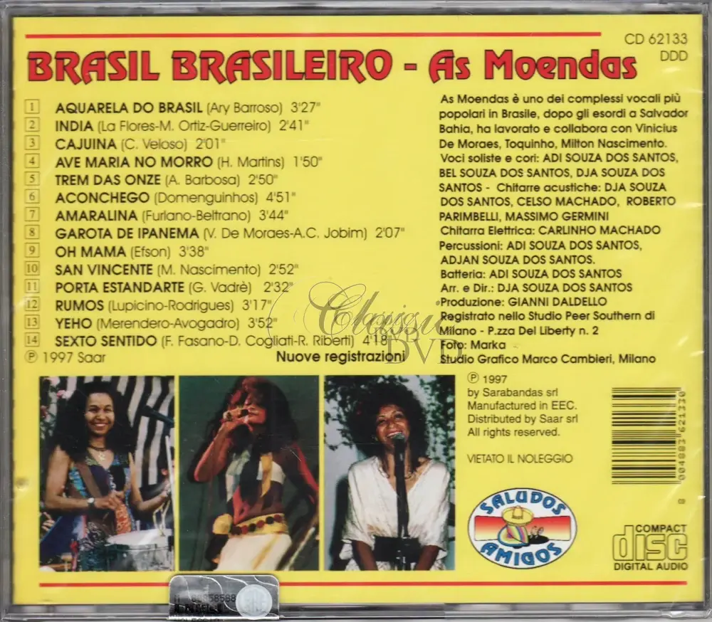 BRASIL BRASILEIRO: Samba & Bossa Nova (CD)