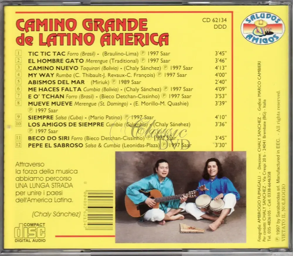 LATINO AMERICA: Camino grande (CD)