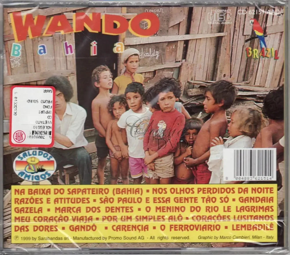 WANDO: Bahia (CD)