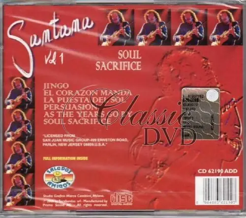 SANTANA: Soul sacrifice (CD)
