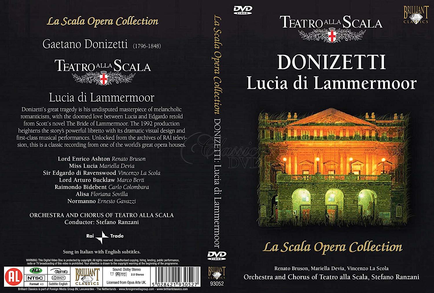 DONIZETTI,G.: Lucia di Lammermoor. La Scala (DVD)