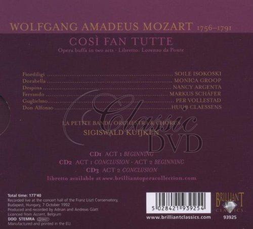 MOZART,W.A.: Cosi fan Tutte - Takové jsou všechny (3CD)