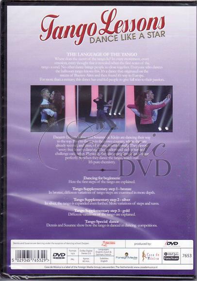 DANCE LIKE A STAR: Taneční kurzy TANGO (DVD)