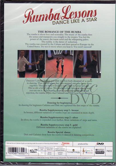DANCE LIKE A STAR: Taneční kurzy RUMBA (DVD)