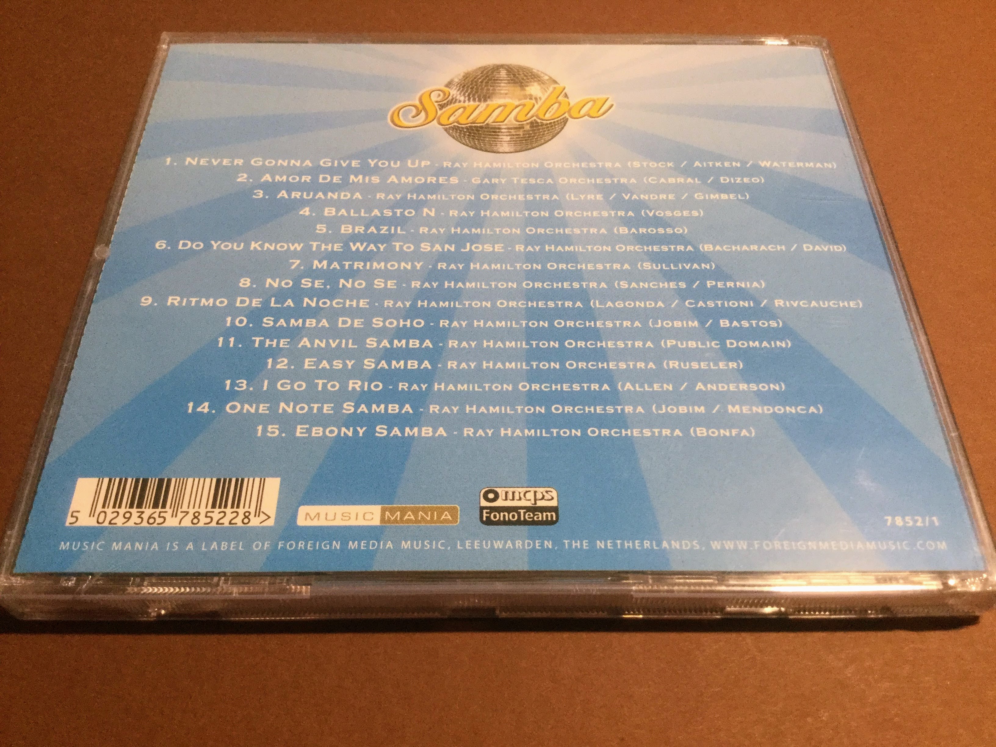 BALLROOM - Společenské tance / SAMBA (CD)