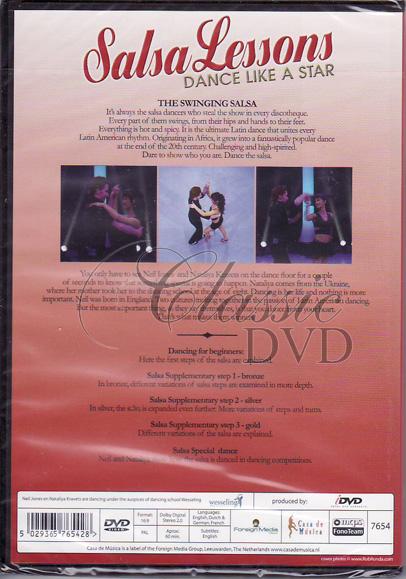 DANCE LIKE A STAR: Taneční kurzy SALSA (DVD)