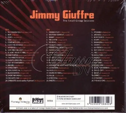 JIMMY GIUFFRE The Small Group Sessions 1947-1953 (3CD)