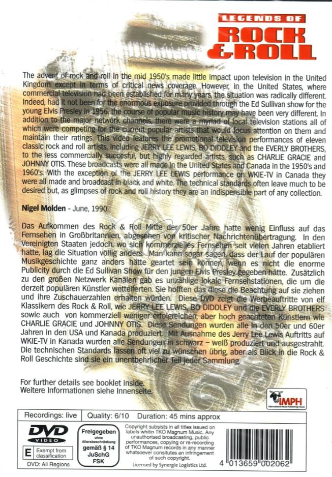 ROCK`N`ROLL: Legends - Best Of (DVD)