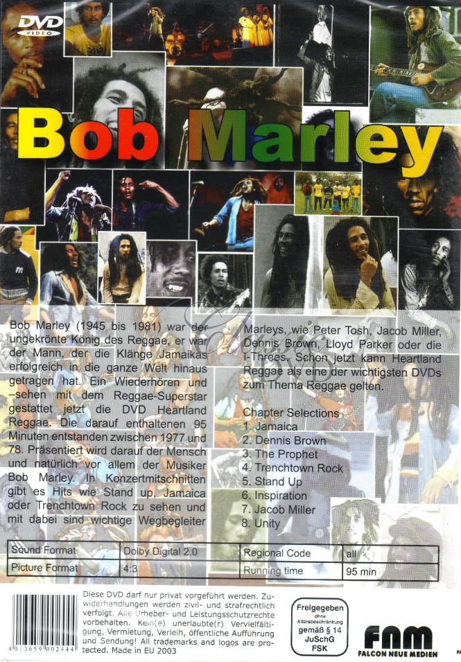 BOB MARLEY: Heartland Reggae (DVD)