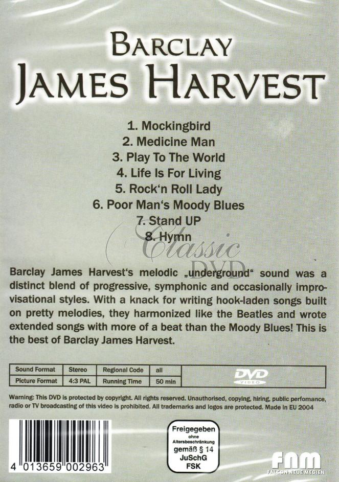 BARCLAY JAMES HARVEST: Ultimate Anthology (DVD)